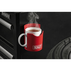 Sealey APCH Magnetic Cup/Can Holder - Red - APCH - Sealey Tools UK - Trade Counter Direct