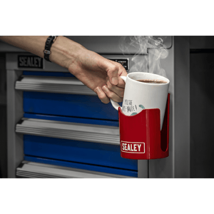Sealey APCH Magnetic Cup/Can Holder - Red - APCH - Sealey Tools UK - Trade Counter Direct