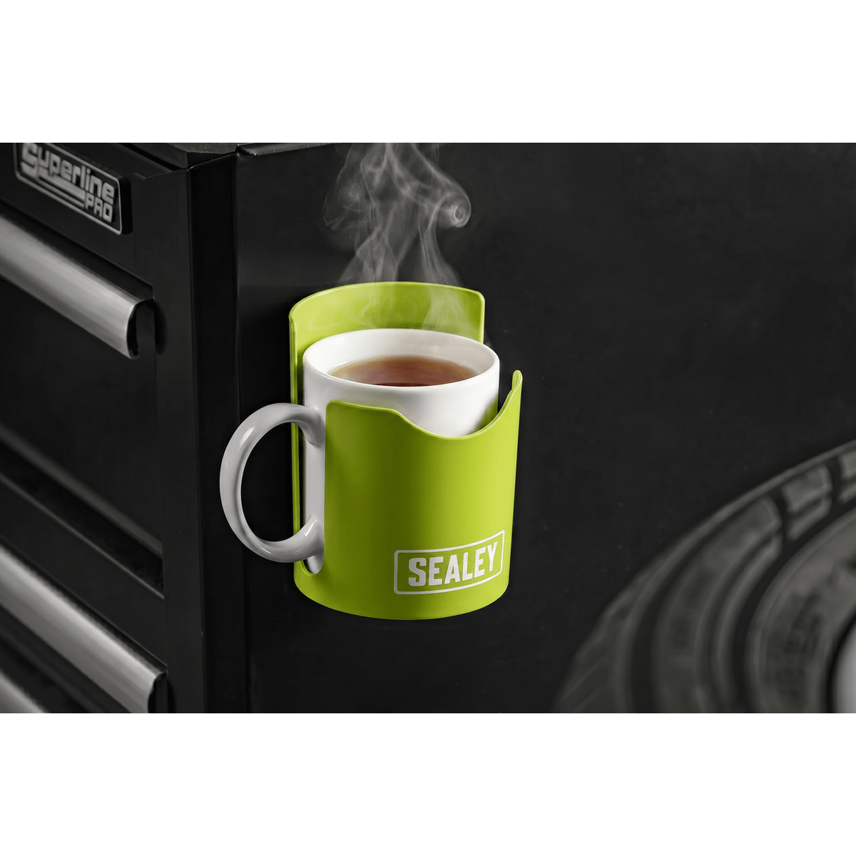Sealey APCHHV Magnetic Cup/Can Holder - Green - APCHHV - Sealey Tools UK - Trade Counter Direct