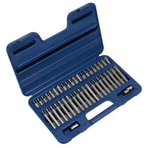 Sealey APCOMBOBBTK55 Superline PRO® Topchest & Rollcab Combination 10 Drawer with 148pc Tool Kit - Red - APCOMBOBBTK55 - Sealey Tools UK - Trade Counter Direct