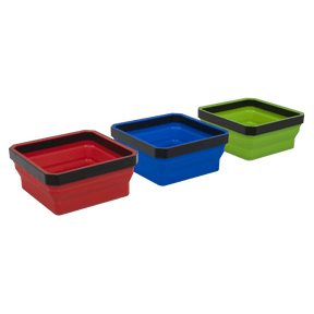 Sealey APCSTS Parts Tray Collapsible Magnetic Set - APCSTS - Sealey Tools UK - Trade Counter Direct