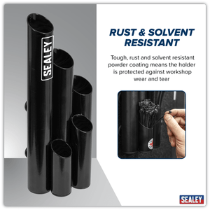 Sealey APCTHBXL Large Magnetic Cable Tie Holder - Black - APCTHBXL - Sealey Tools UK - Trade Counter Direct