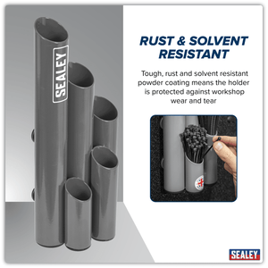 Sealey APCTHGXL Large Magnetic Cable Tie Holder - Grey - APCTHGXL - Sealey Tools UK - Trade Counter Direct