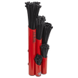 Sealey APCTHRXL Large Magnetic Cable Tie Holder with 500 Cable Ties - Red - APCTHRXL - Sealey Tools UK - Trade Counter Direct