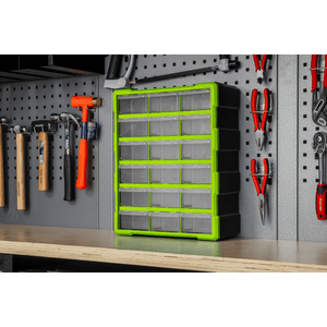 Sealey APDC18HV Cabinet Box 18 Drawer - Green/Black - APDC18HV - Sealey Tools UK - Trade Counter Direct