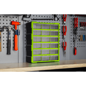 Sealey APDC18HV Cabinet Box 18 Drawer - Green/Black - APDC18HV - Sealey Tools UK - Trade Counter Direct