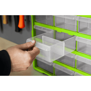 Sealey APDC18HV Cabinet Box 18 Drawer - Green/Black - APDC18HV - Sealey Tools UK - Trade Counter Direct