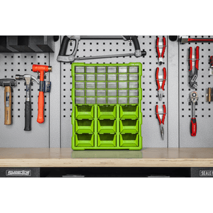 Sealey APDC39HV Cabinet Box 39 Drawer - Green/Black - APDC39HV - Sealey Tools UK - Trade Counter Direct