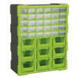 Sealey APDC39HV Cabinet Box 39 Drawer - Green/Black - APDC39HV - Sealey Tools UK - Trade Counter Direct