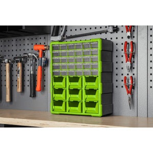 Sealey APDC39HV Cabinet Box 39 Drawer - Green/Black - APDC39HV - Sealey Tools UK - Trade Counter Direct