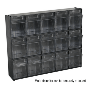 Sealey APDC5 Stackable Cabinet Box 5 Bins - APDC5 - Sealey Tools UK - Trade Counter Direct