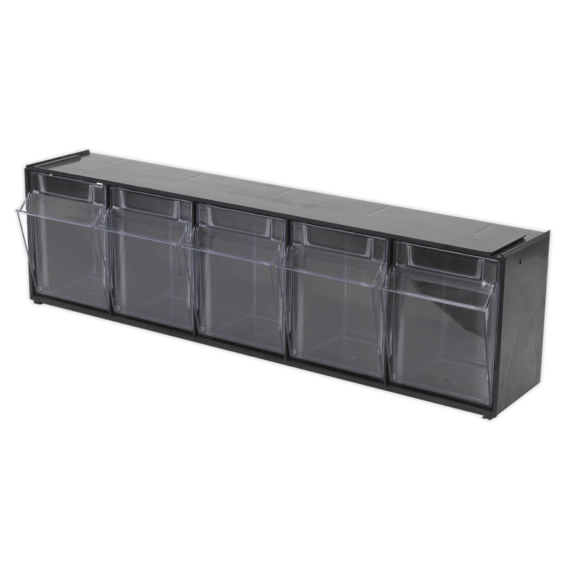 Sealey APDC5 Stackable Cabinet Box 5 Bins - APDC5 - Sealey Tools UK - Trade Counter Direct