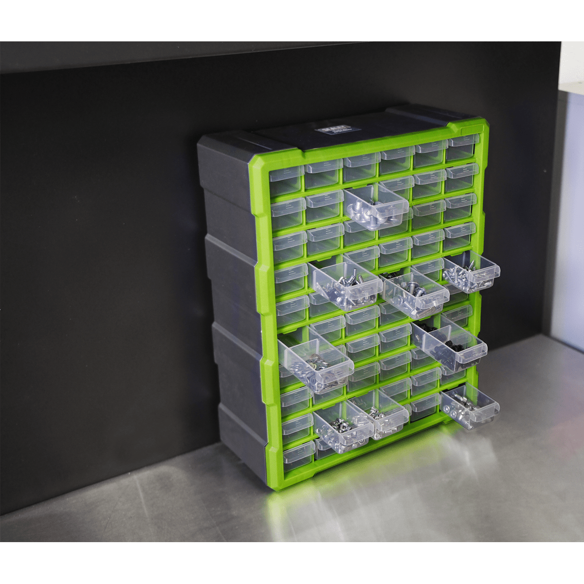 Sealey APDC60HV Cabinet Box 60 Drawer - Green/Black - APDC60HV - Sealey Tools UK - Trade Counter Direct