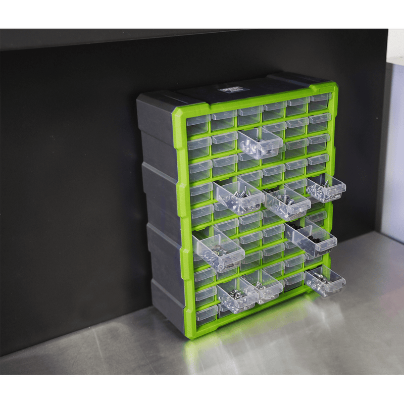 Sealey APDC60HV Cabinet Box 60 Drawer - Green/Black - APDC60HV - Sealey Tools UK - Trade Counter Direct