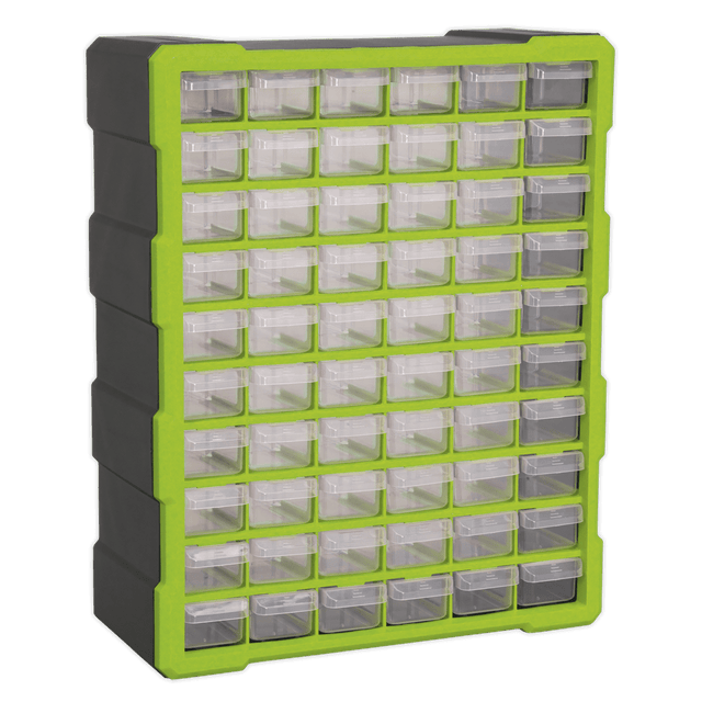 Sealey APDC60HV Cabinet Box 60 Drawer - Green/Black - APDC60HV - Sealey Tools UK - Trade Counter Direct