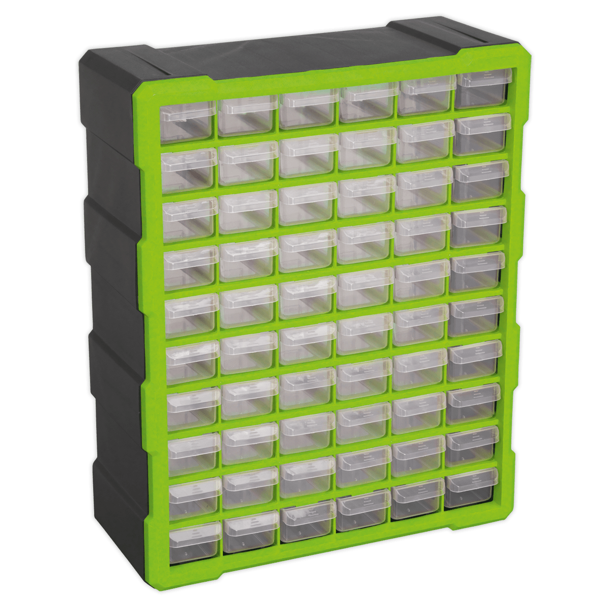 Sealey APDC60HV Cabinet Box 60 Drawer - Green/Black - APDC60HV - Sealey Tools UK - Trade Counter Direct