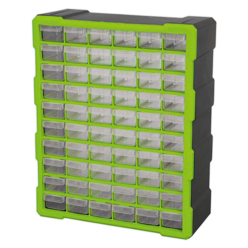 Sealey APDC60HV Cabinet Box 60 Drawer - Green/Black - APDC60HV - Sealey Tools UK - Trade Counter Direct