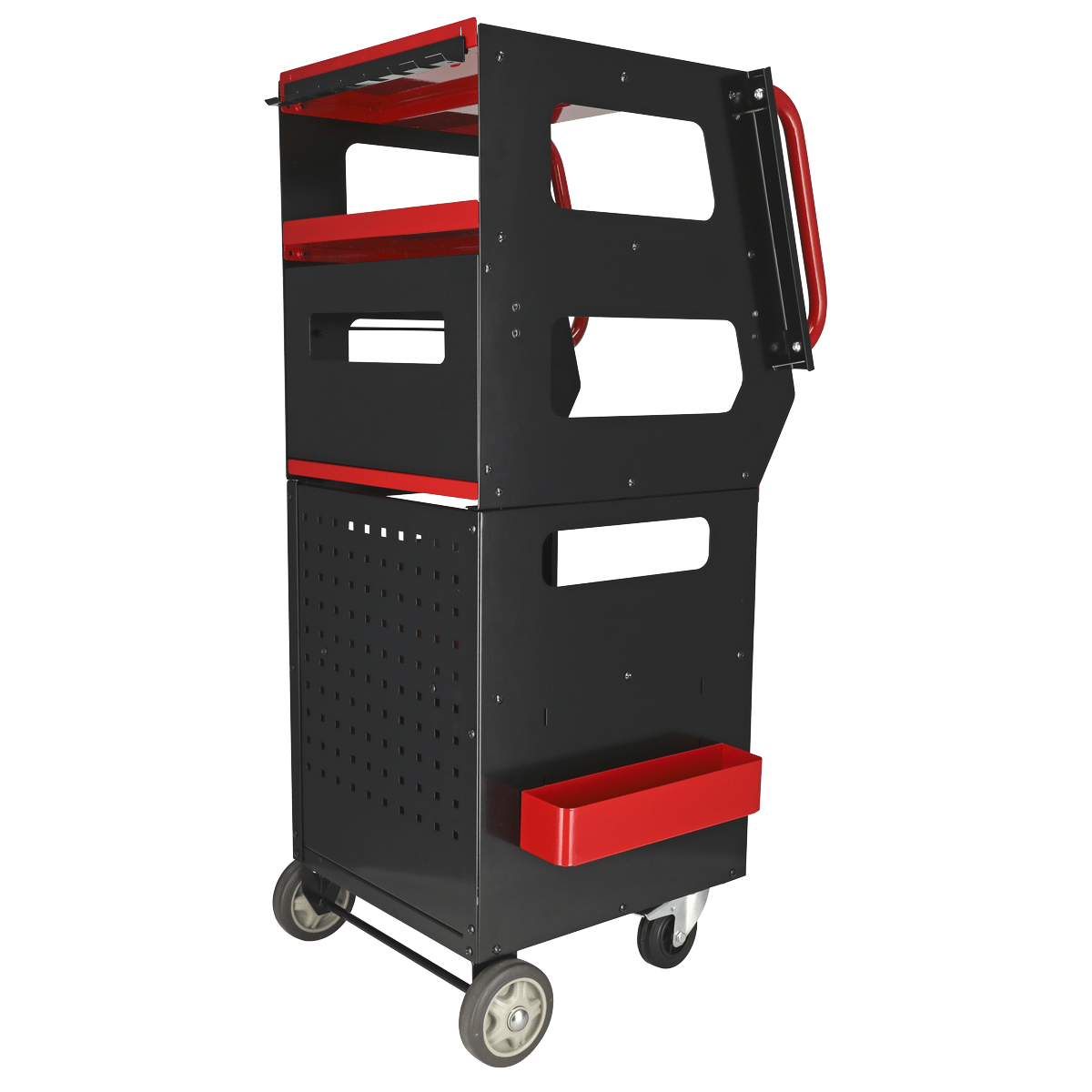 Sealey APDT435R Superline PRO® Diagnostics Trolley 4-Level - APDT435R - Sealey Tools UK - Trade Counter Direct