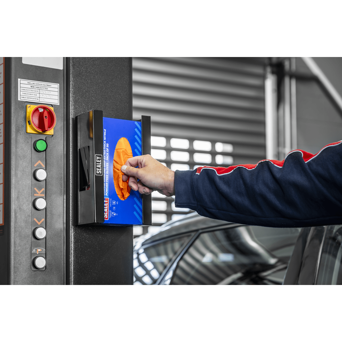 Sealey APGDB Magnetic Glove Dispenser - Black - APGDB - Sealey Tools UK - Trade Counter Direct