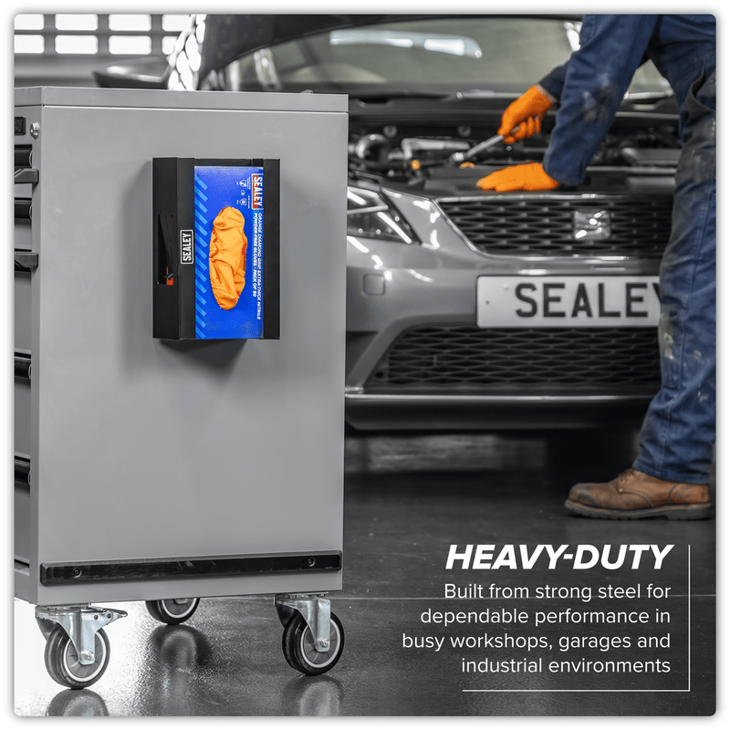 Sealey APGDB Magnetic Glove Dispenser - Black - APGDB - Sealey Tools UK - Trade Counter Direct