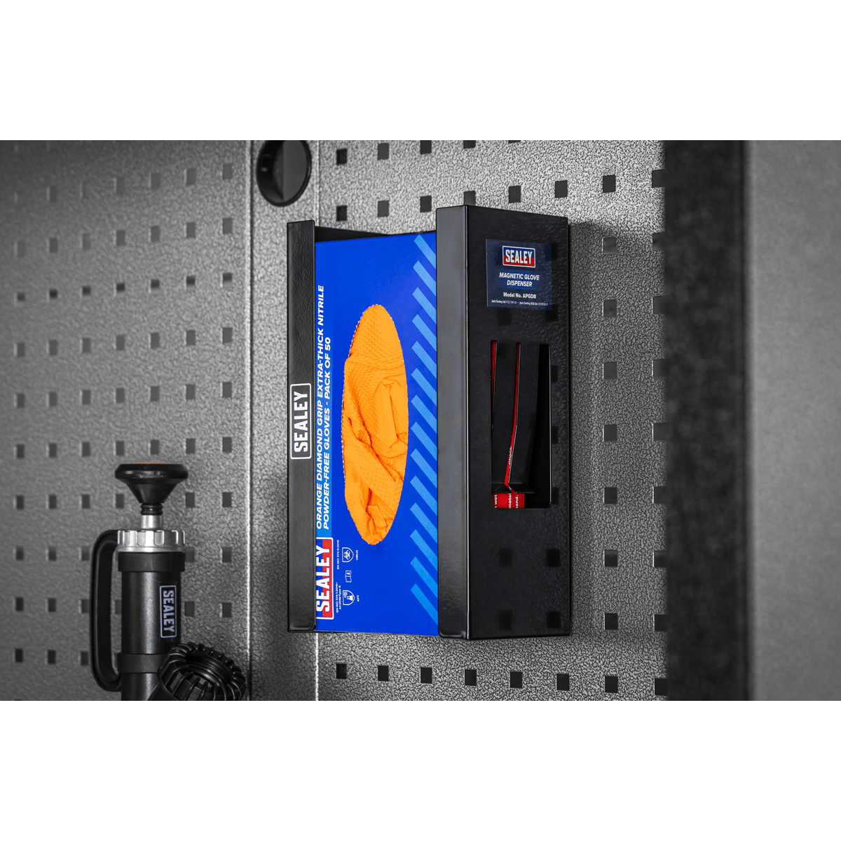 Sealey APGDB Magnetic Glove Dispenser - Black - APGDB - Sealey Tools UK - Trade Counter Direct