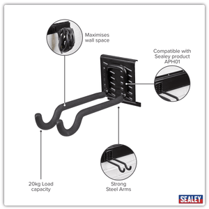 Sealey APH06 Sports Equipment Storage Hook - APH06 - Sealey Tools UK - Trade Counter Direct
