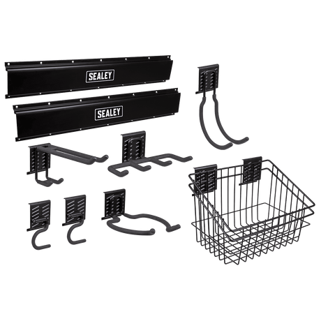 Sealey APHKIT3 9pc Ultimate Multipurpose Storage Hook Kit - APHKIT3 - Sealey Tools UK - Trade Counter Direct