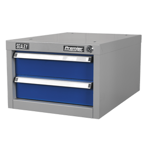 Sealey API15 Premier Industrial™ Double Drawer Unit for API Series Workbenches - API15 - Sealey Tools UK - Trade Counter Direct
