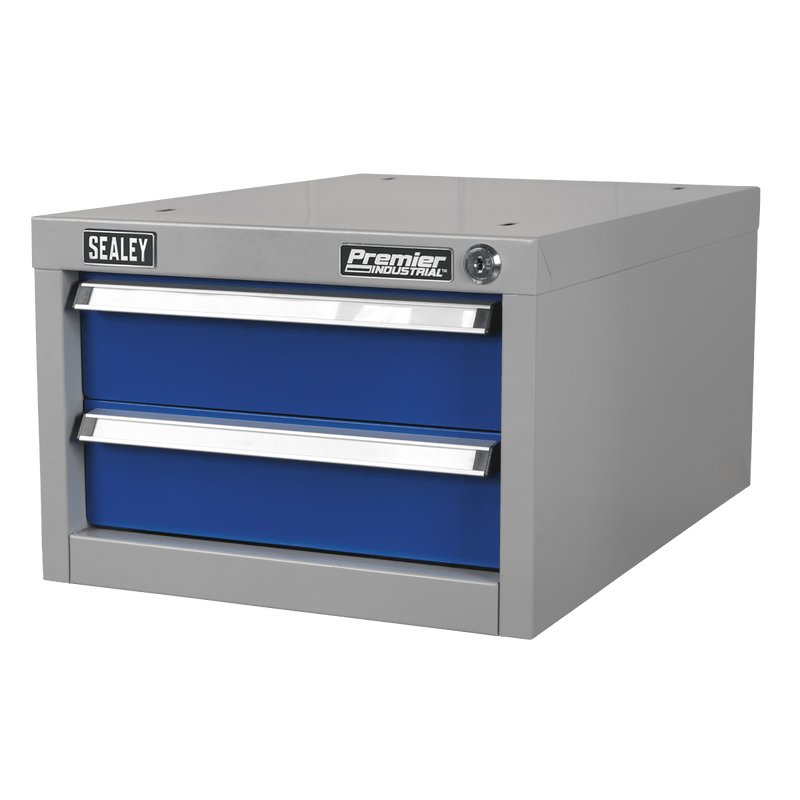 Sealey API15 Premier Industrial™ Double Drawer Unit for API Series Workbenches - API15 - Sealey Tools UK - Trade Counter Direct