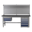 Sealey API2100COMB02 2.1m Complete Industrial Workstation & Cabinet Combo - API2100COMB02 - Sealey Tools UK - Trade Counter Direct