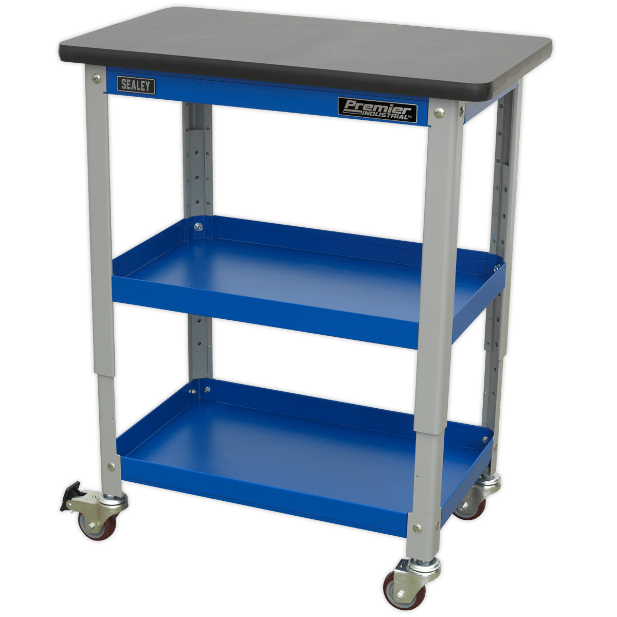 Sealey API2103 Premier Industrial™ Workshop Trolley 3-Level - API2103 - Sealey Tools UK - Trade Counter Direct