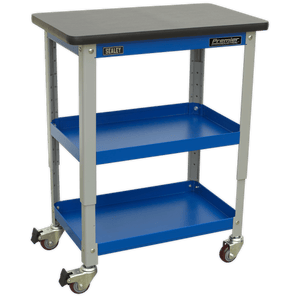Sealey API2103 Premier Industrial™ Workshop Trolley 3-Level - API2103 - Sealey Tools UK - Trade Counter Direct