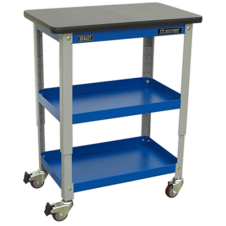 Sealey API2103 Premier Industrial™ Workshop Trolley 3-Level - API2103 - Sealey Tools UK - Trade Counter Direct