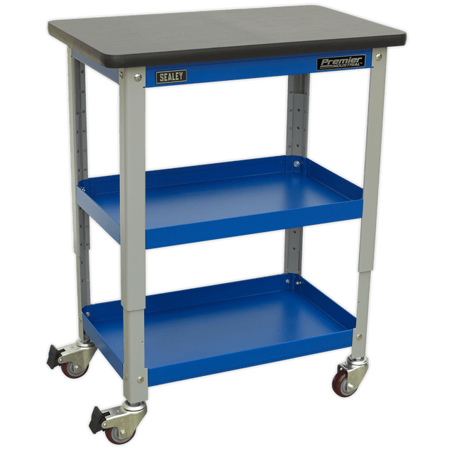 Sealey API2103 Premier Industrial™ Workshop Trolley 3-Level - API2103 - Sealey Tools UK - Trade Counter Direct