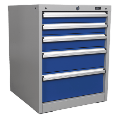 Sealey API5655B Cabinet Industrial 5 Drawer - API5655B - Sealey Tools UK - Trade Counter Direct