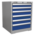 Sealey API5656 Premier Industrial™ Cabinet 6 Drawer - API5656 - Sealey Tools UK - Trade Counter Direct