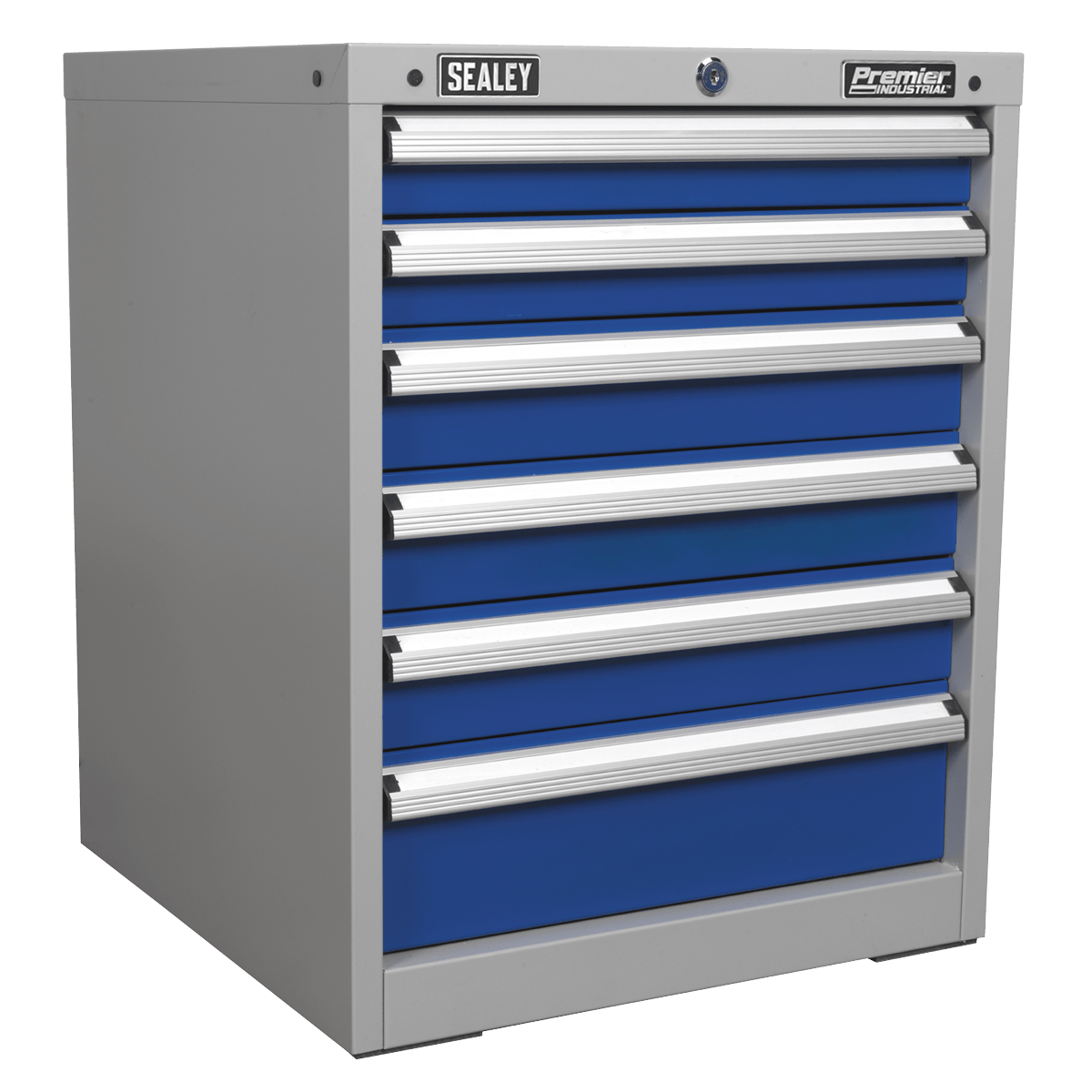 Sealey API5656 Premier Industrial™ Cabinet 6 Drawer - API5656 - Sealey Tools UK - Trade Counter Direct
