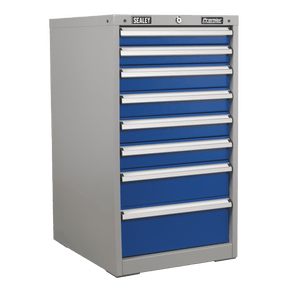 Sealey API5658 Premier Industrial™ Industrial Cabinet 8 Drawer - API5658 - Sealey Tools UK - Trade Counter Direct
