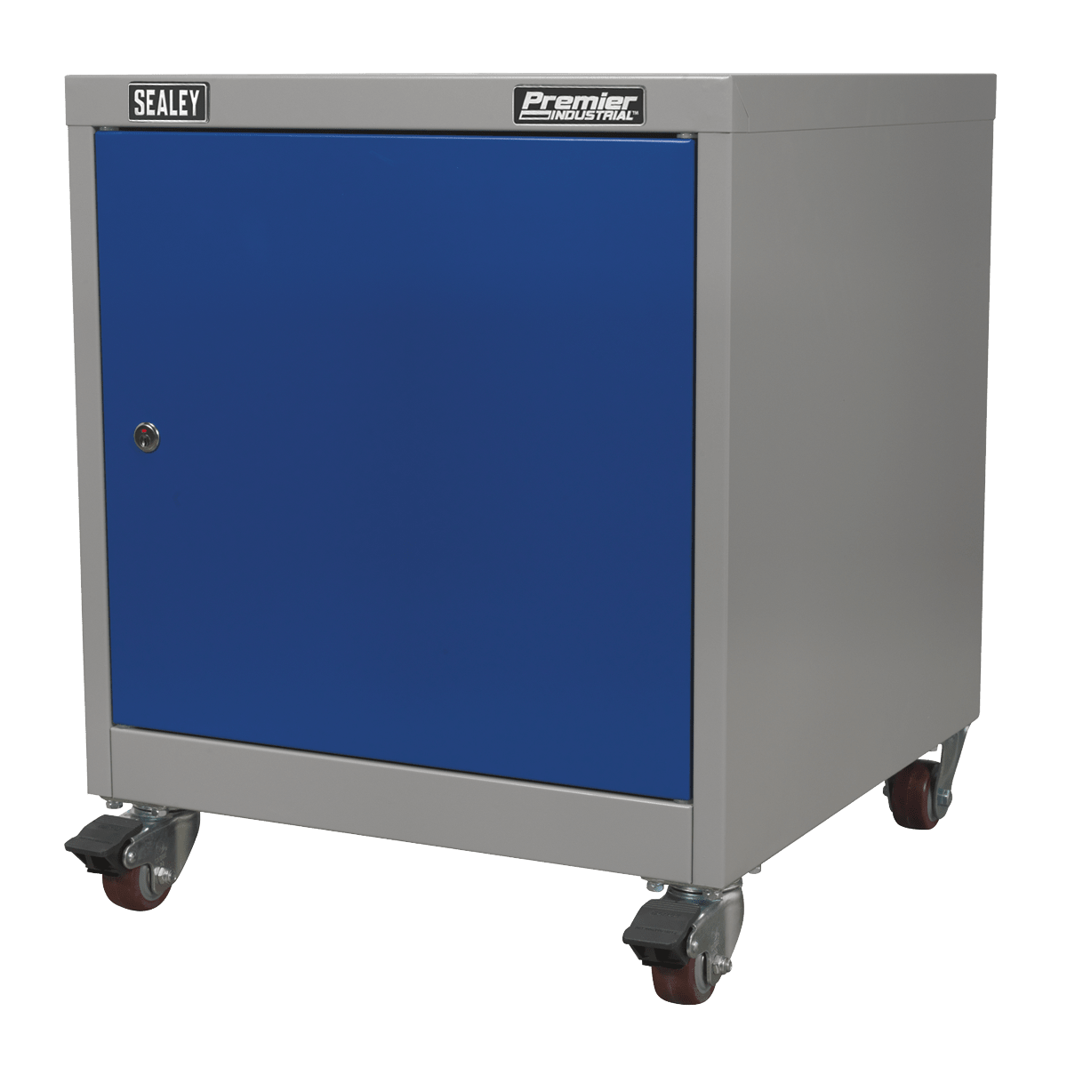Sealey API5659 Premier Industrial™ Mobile Industrial Cabinet with 1 Shelf - API5659 - Sealey Tools UK - Trade Counter Direct