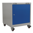 Sealey API5659 Premier Industrial™ Mobile Industrial Cabinet with 1 Shelf - API5659 - Sealey Tools UK - Trade Counter Direct