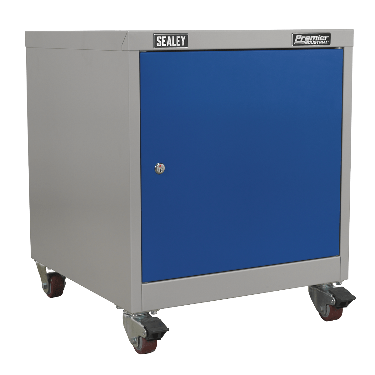 Sealey API5659 Premier Industrial™ Mobile Industrial Cabinet with 1 Shelf - API5659 - Sealey Tools UK - Trade Counter Direct
