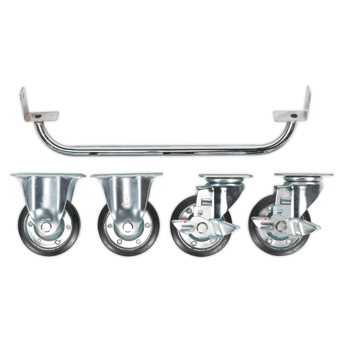 Sealey API565KIT Premier Industrial™ Handle & Wheel Kit for 565mm Cabinets - API565KIT - Sealey Tools UK - Trade Counter Direct