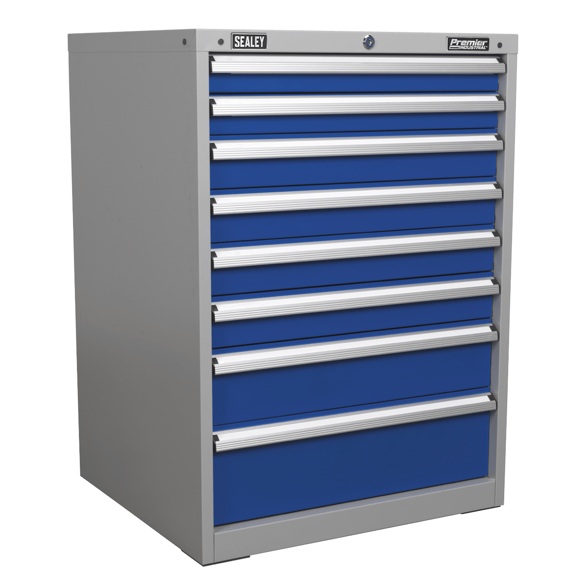 Sealey API7238 Premier Industrial™ Cabinet 8 Drawer - API7238 - Sealey Tools UK - Trade Counter Direct