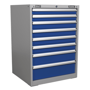 Sealey API7238 Premier Industrial™ Cabinet 8 Drawer - API7238 - Sealey Tools UK - Trade Counter Direct