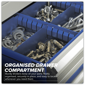 Sealey API7238 Premier Industrial™ Cabinet 8 Drawer - API7238 - Sealey Tools UK - Trade Counter Direct