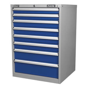 Sealey API7238 Premier Industrial™ Cabinet 8 Drawer - API7238 - Sealey Tools UK - Trade Counter Direct