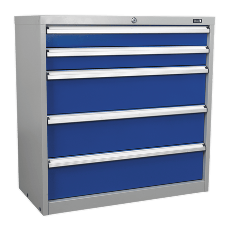 Sealey API9005 Industrial Cabinet 5 Drawer - API9005 - Sealey Tools UK - Trade Counter Direct