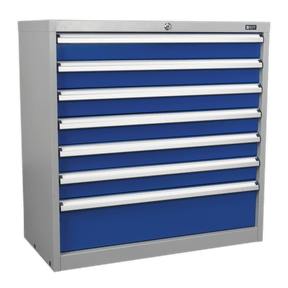 Sealey API9007 Industrial Cabinet 7 Drawer - API9007 - Sealey Tools UK - Trade Counter Direct