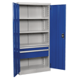 Sealey APICCOMBO2 Industrial Cabinet 2 Drawer 3 Shelf 1800mm - APICCOMBO2 - Sealey Tools UK - Trade Counter Direct