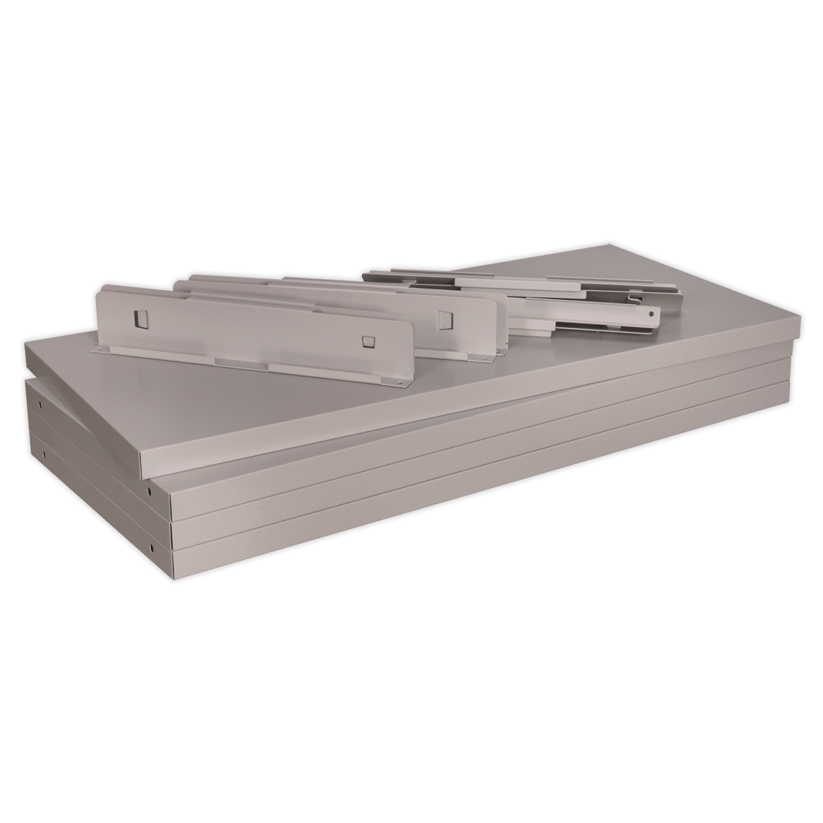Sealey APICS4 Premier Industrial™ Shelf for Industrial Cabinets - Pack of 4 - APICS4 - Sealey Tools UK - Trade Counter Direct